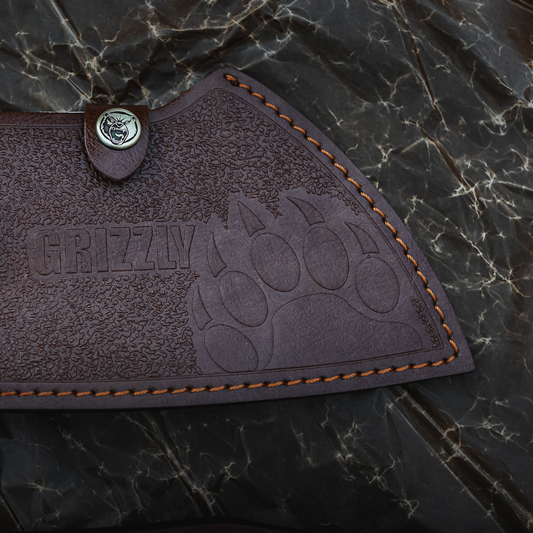 Full Art Grizzly Sheath | Serbian Cleaver