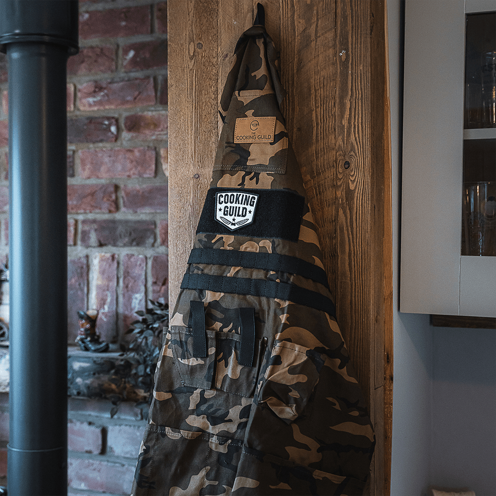 Camo Cotton BBQ Utility Apron - TheCookingGuild