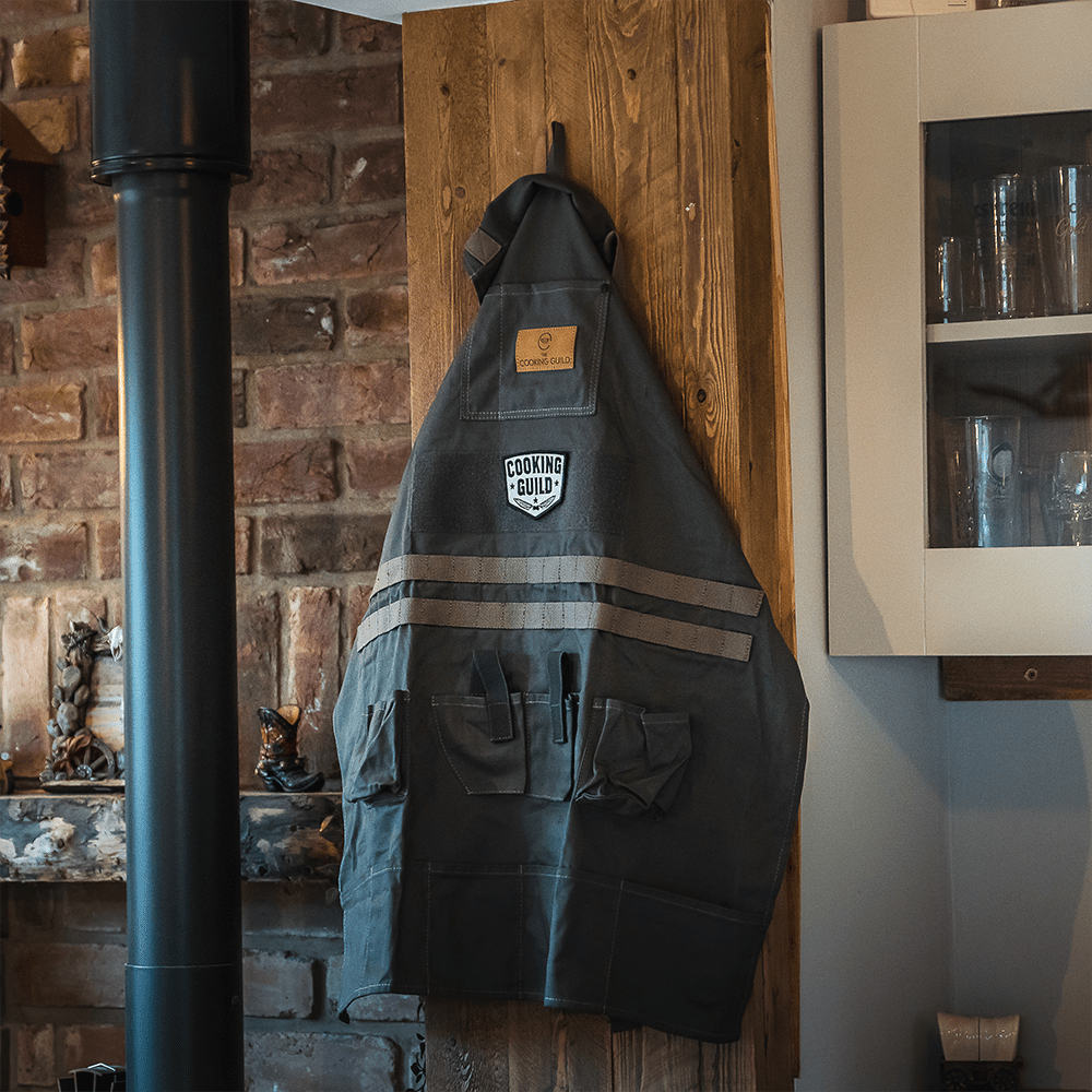 Charcoal Cotton BBQ Utility Apron - TheCookingGuild