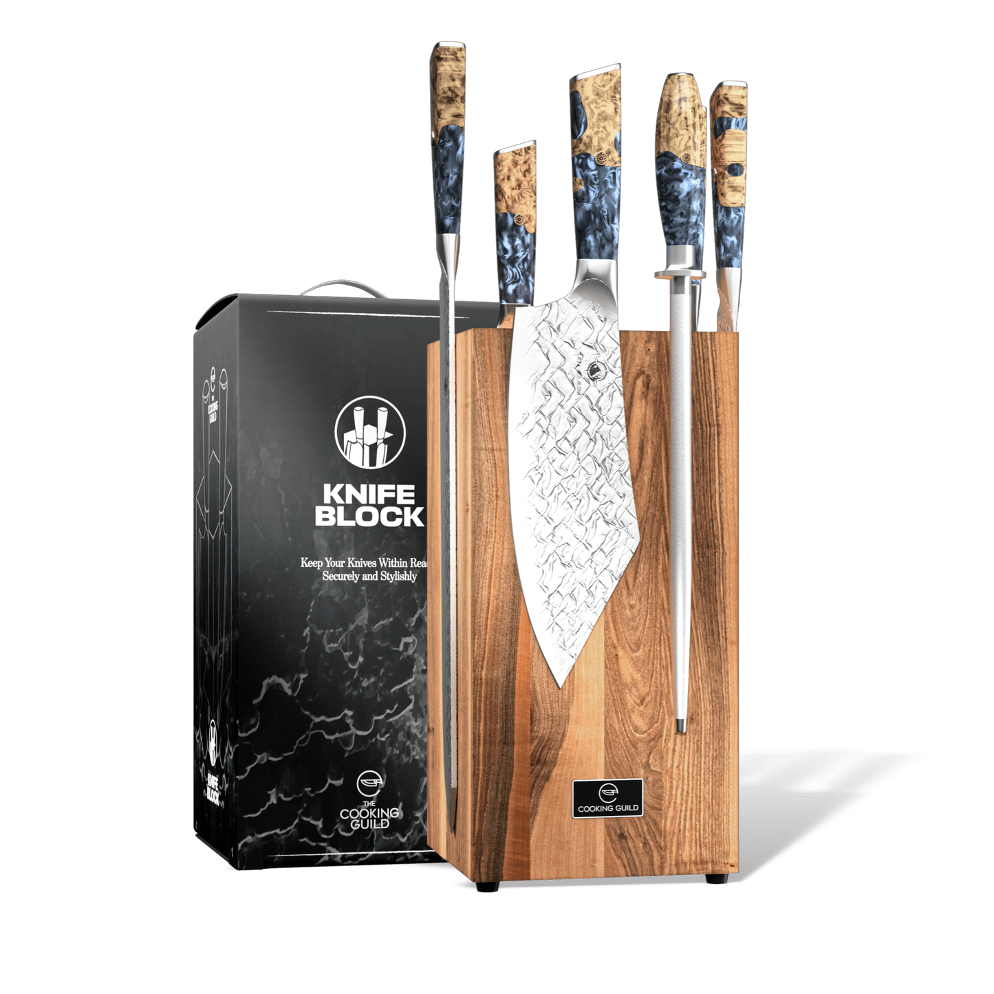 Why You Need the Cooking Guild Magnetic Knife Block Holder