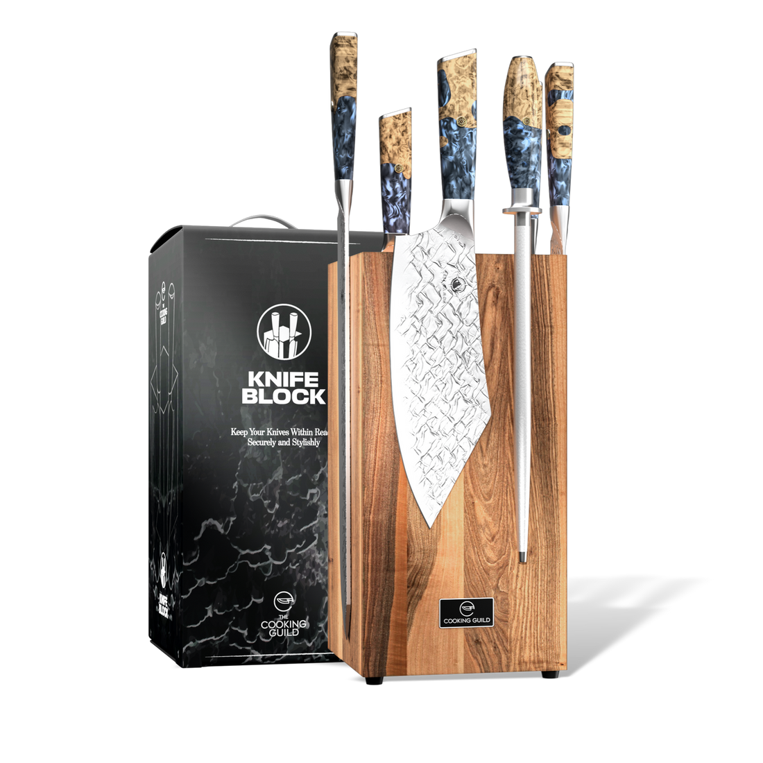 Why You Need the Cooking Guild Magnetic Knife Block Holder