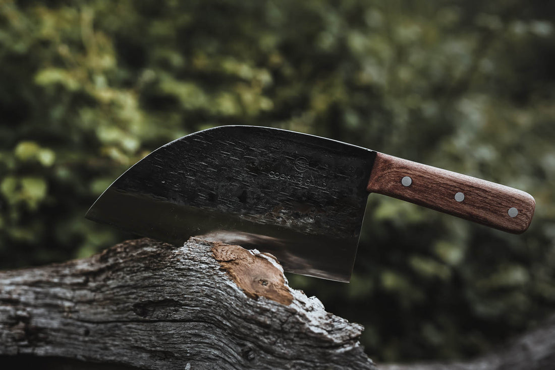 Knife Of The Month: Rustic Hand Forged Serbian Cleaver