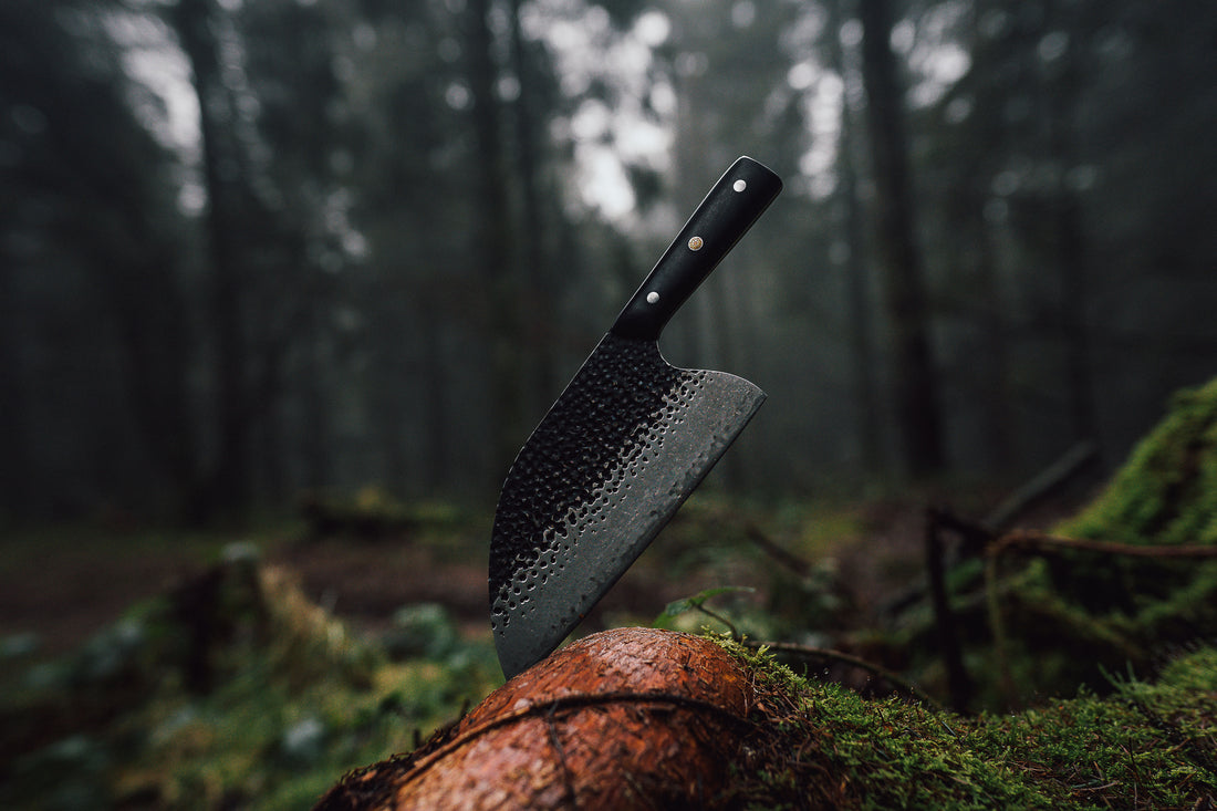 Hand-Forged Outdoor Chef's Cleaver – Pro Survivals