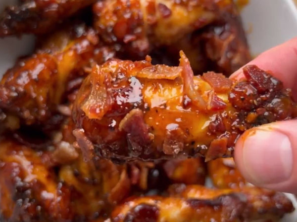 Maple Bacon Sriracha Wings