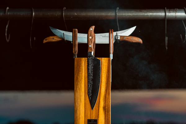 Ultimate Magnetic Knife Block with Knives: A Chef's Dream