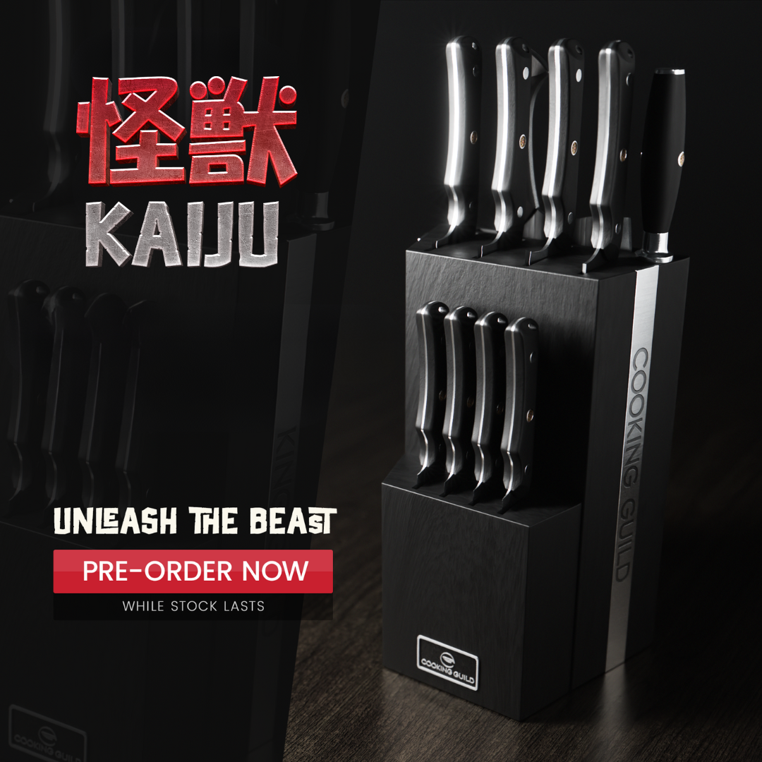 Kaiju Titan Steel Knife Set Review: The Best Japanese-Inspired Kitchen Knife Set of 2025