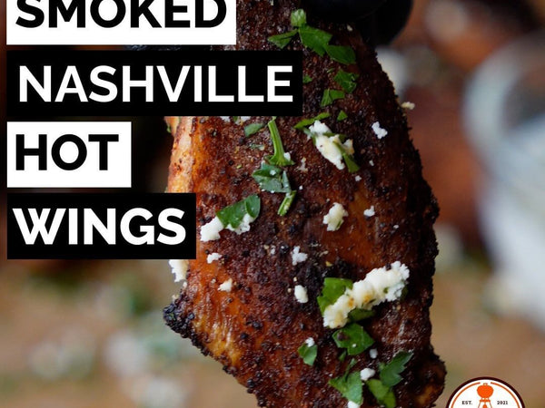 Smoked Nashville Hot Wings