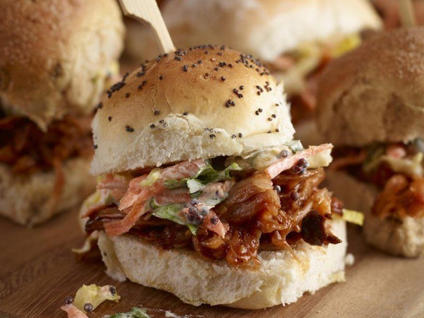 BBQ PULLED PORK SANDWICHES