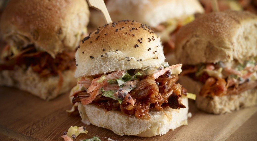 BBQ PULLED PORK SANDWICHES