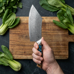 Nomad Damascus 8" Cleaver