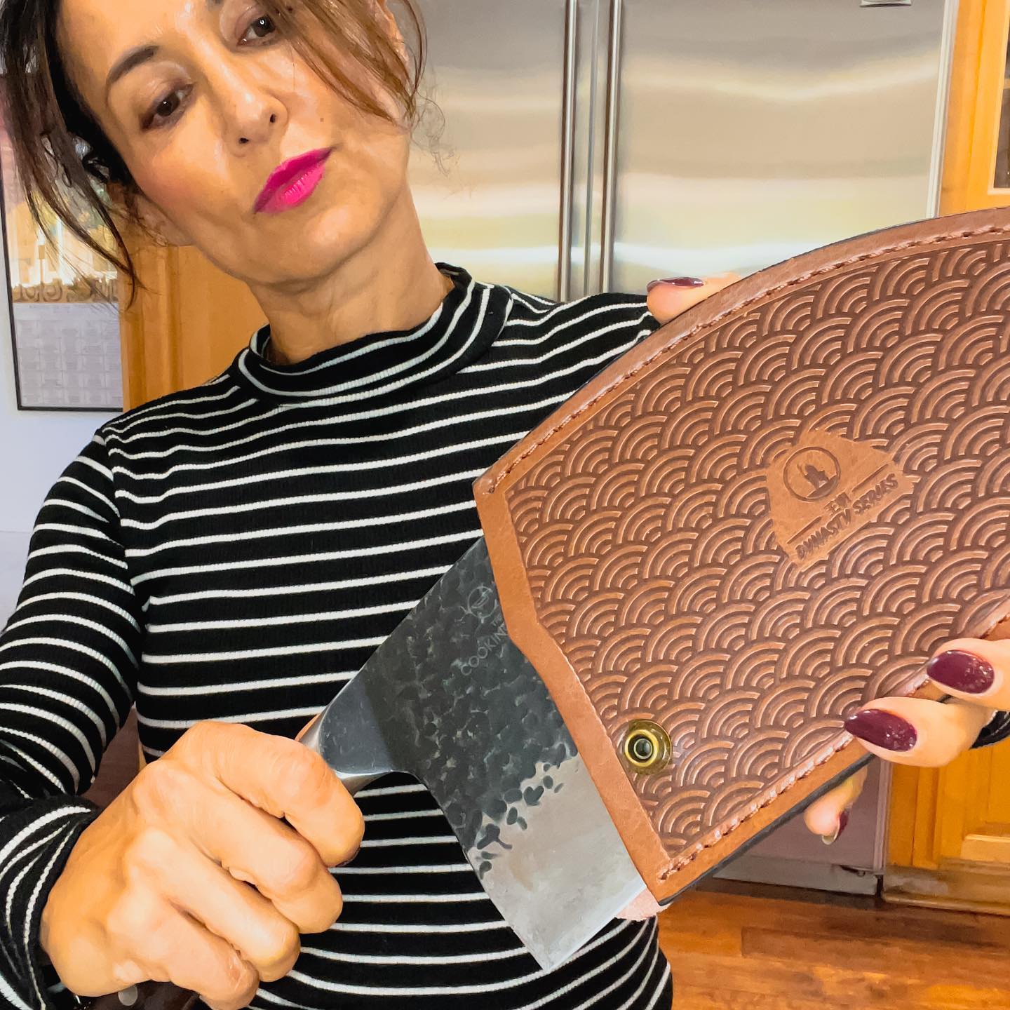 Acacia Wood Spinning Block