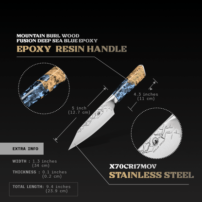 Nomad Series Petty Knife - TheCookingGuild