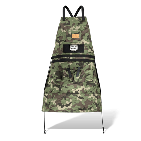 Camo Cotton BBQ Utility Apron - TheCookingGuild
