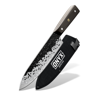ONYX Damascus Steel 8" Chef Knife