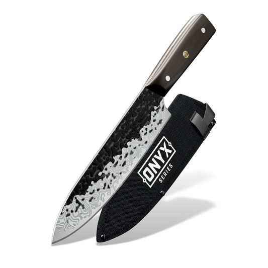 ONYX Damascus Steel 8" Chef Knife