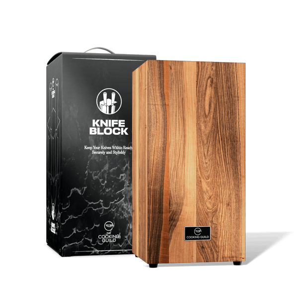 Acacia Magnetic Knife Block - TheCookingGuild