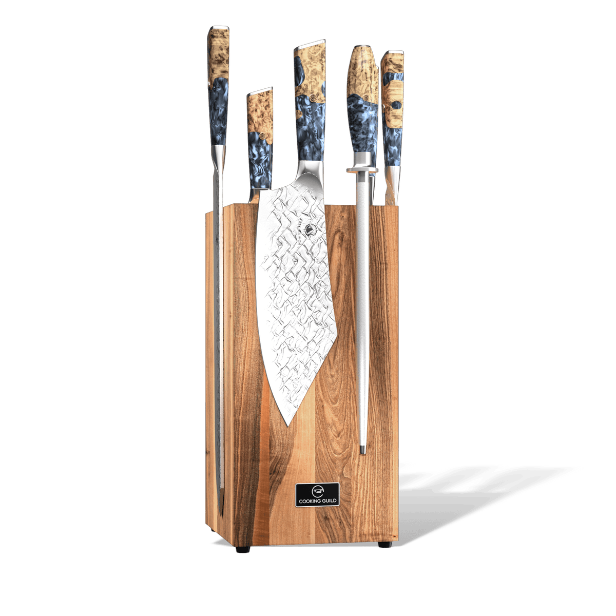 Acacia Magnetic Knife Block - TheCookingGuild
