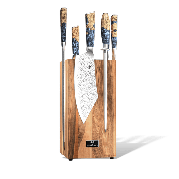 Acacia Magnetic Knife Block - TheCookingGuild