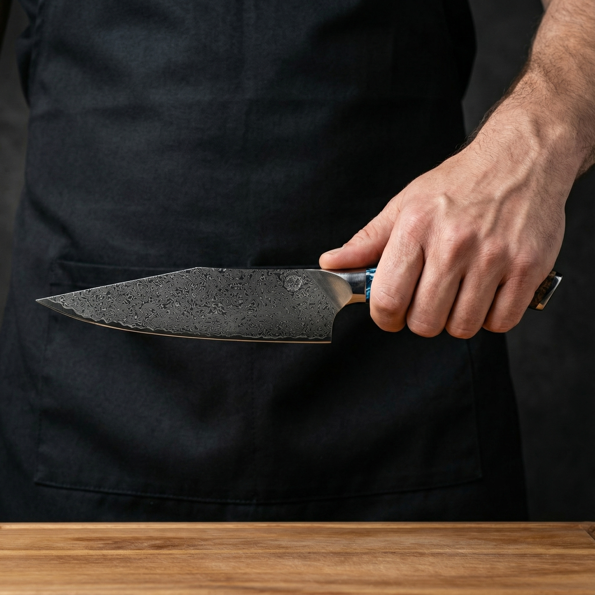 Nomad Twin Peaks Damascus Set