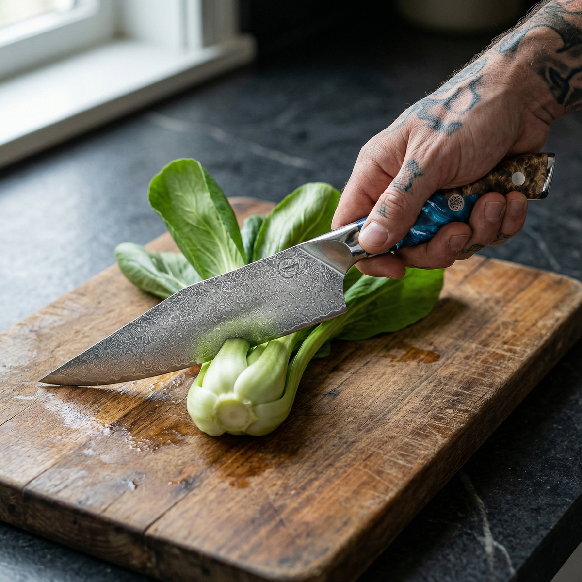 Nomad Damascus 8" Chef Knife