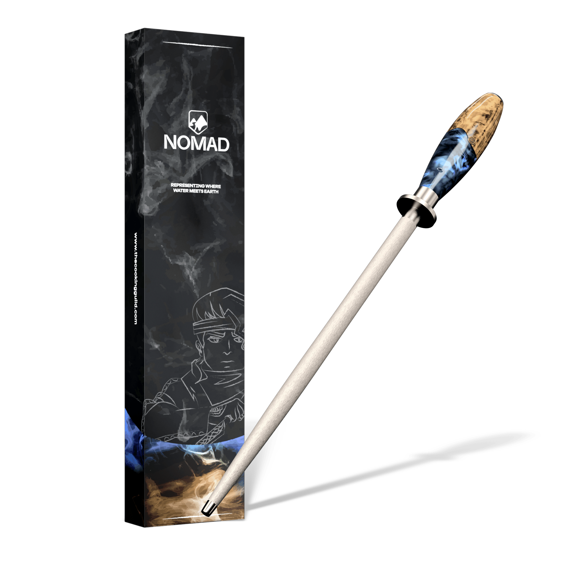Nomad Series 10" Honing Steel - TheCookingGuild