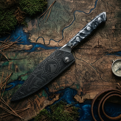 Nomad Twin Peaks Damascus Set