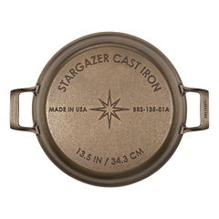 13.5-Inch Cast Iron Braiser