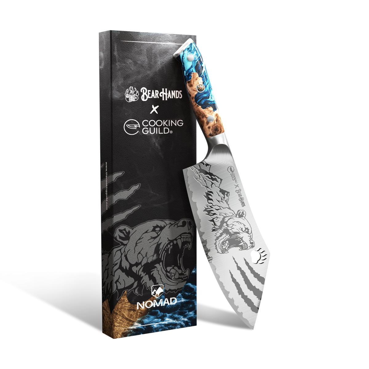 FoodWithBearHands Nomad San Mai Cleaver