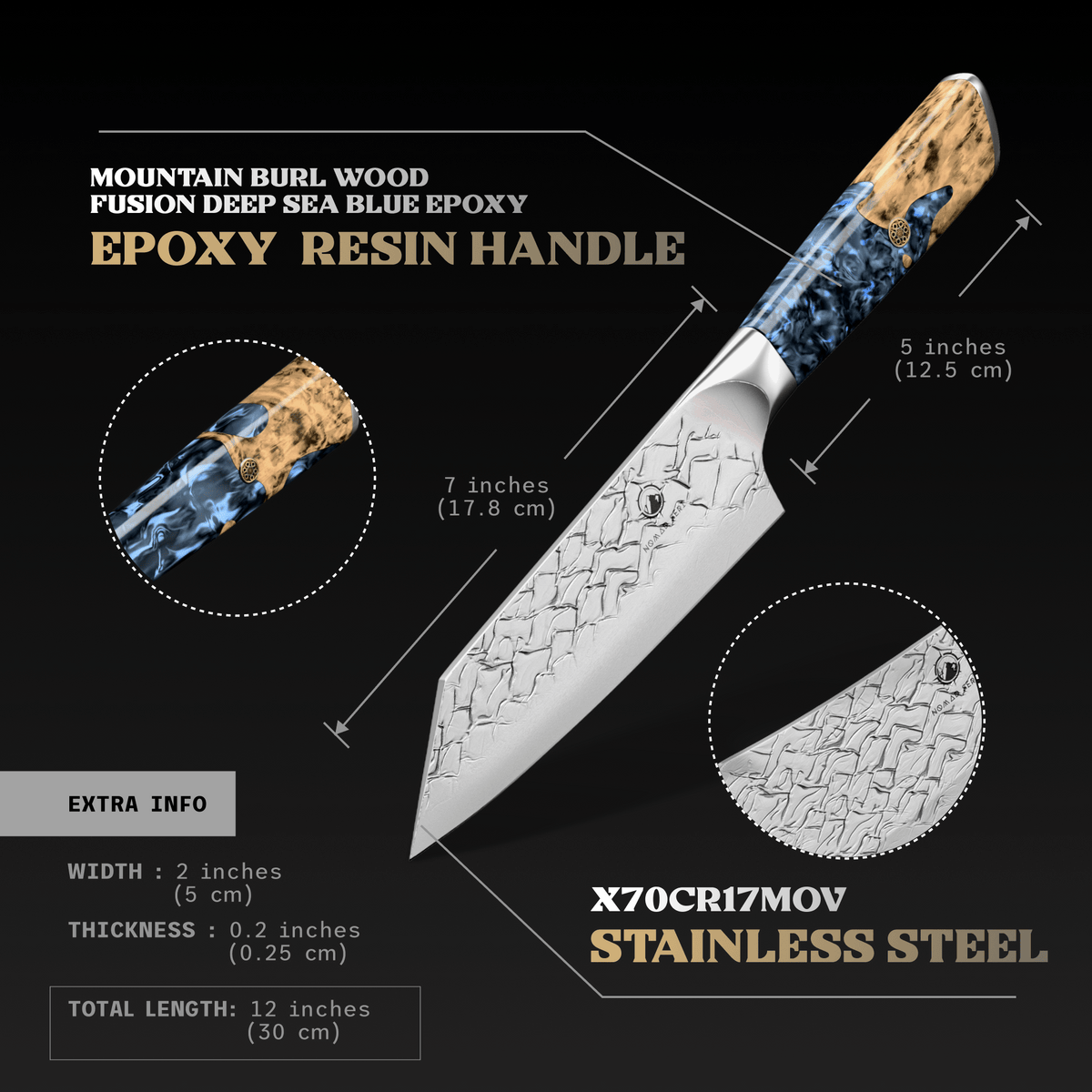 Nomad Series 7" Bunka - TheCookingGuild