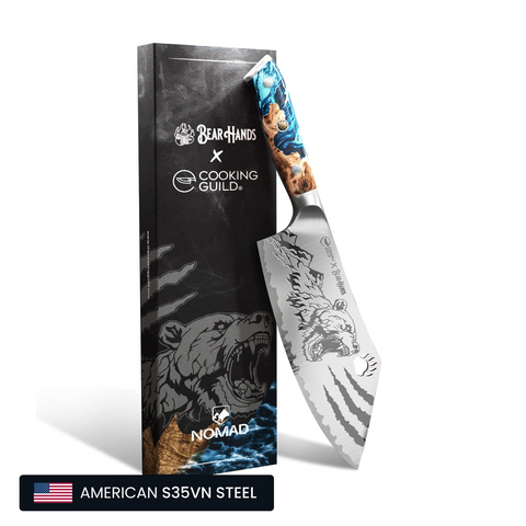 FoodWithBearHands Nomad San Mai Cleaver