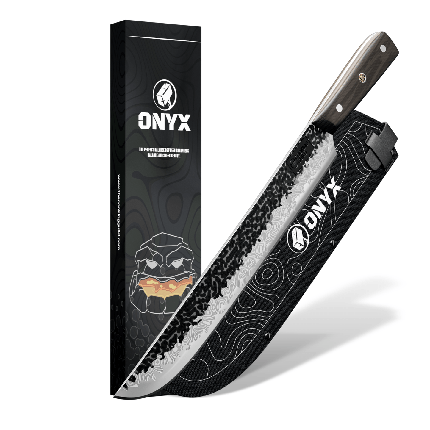 Onyx II Damascus Steel 12" Slicer