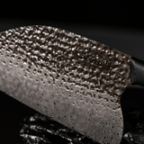 ONYX II Damascus Serbian Cleaver - TheCookingGuild