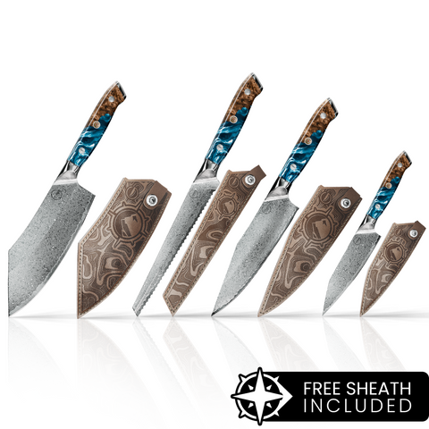 Nomad Damascus Basecamp Full Set