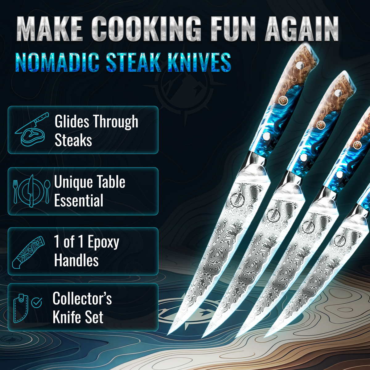 Nomad Basecamp Steak Set