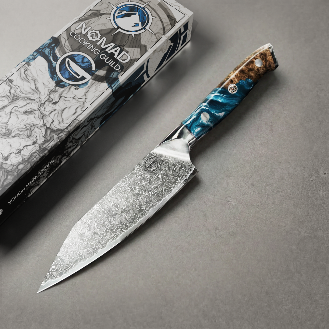 Nomad Damascus 5" Paring Knife