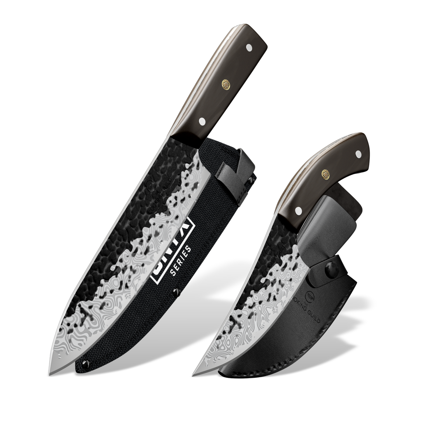 ONYX Series Essential Damascus Steel Knife Set