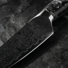 Nomad Blackout Damascus Steak Knife Set