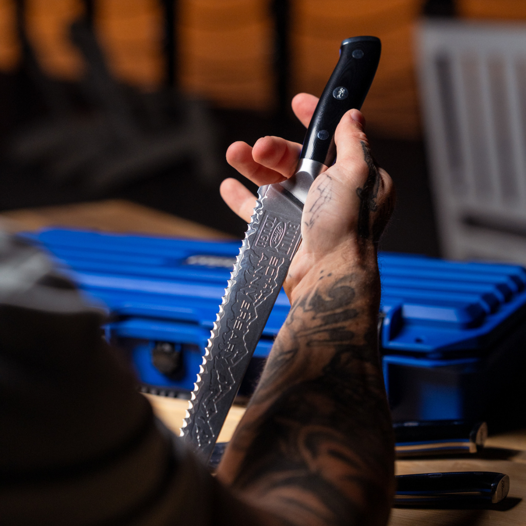 10" Ford 50th Anniversary F-150 Serrated Knife