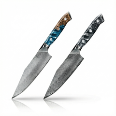 Nomad Twin Peaks Damascus Set