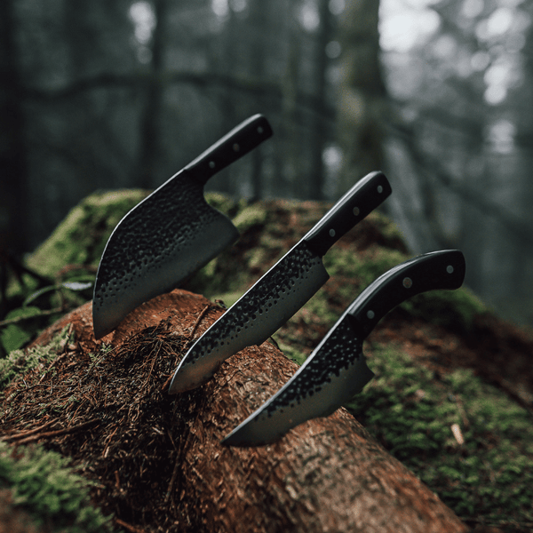 ONYX Series Damascus Steel Knife Set - TheCookingGuild