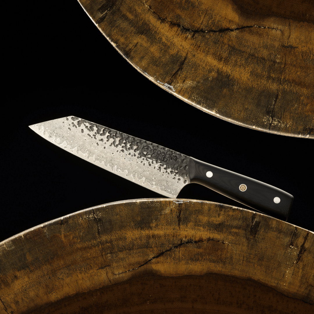 Onyx II Damascus Steel Bunka - TheCookingGuild