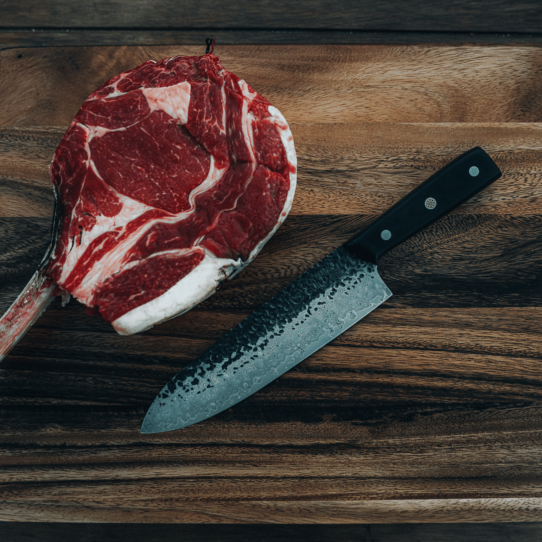 ONYX II Damascus Steel 8" Chef Knife - TheCookingGuild