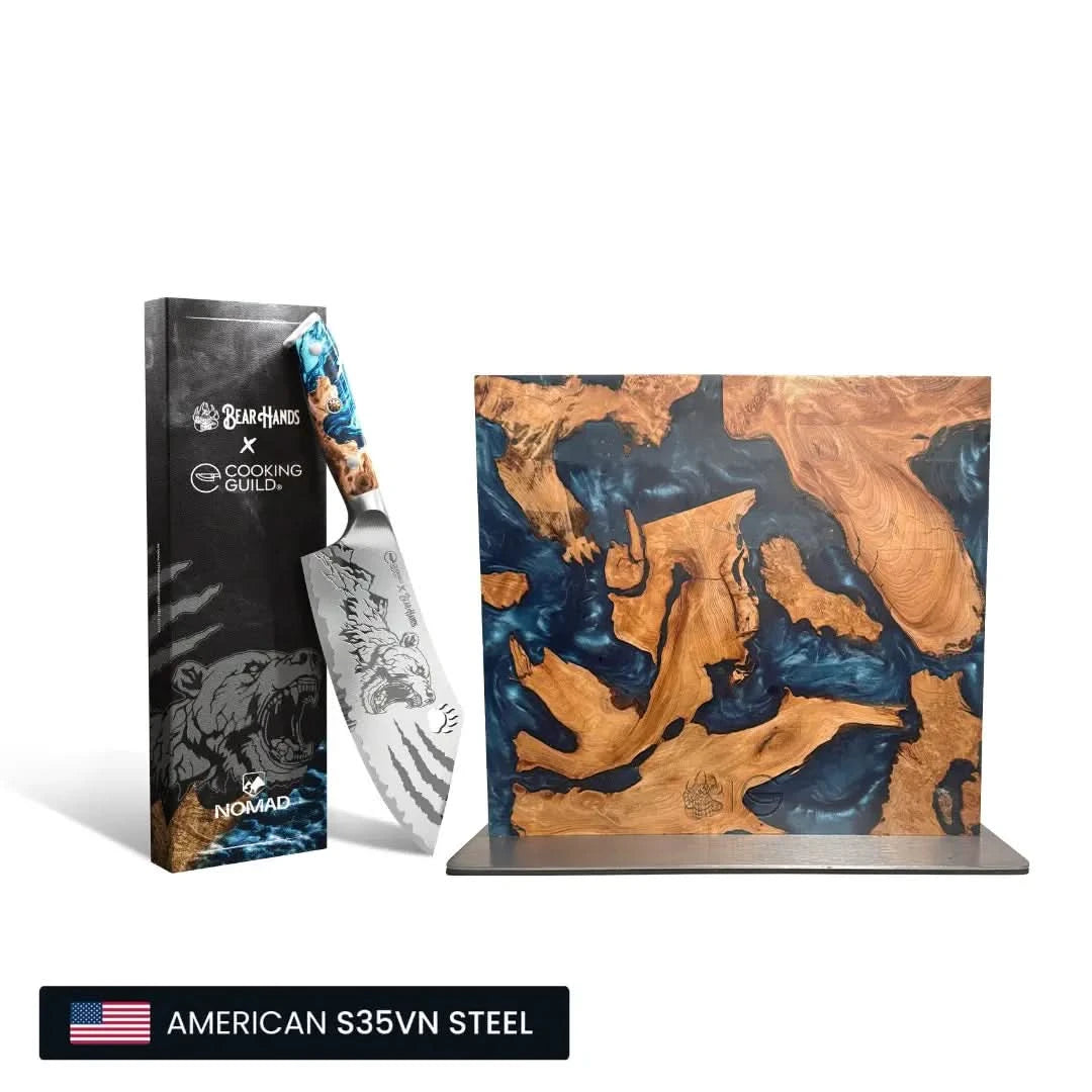 FoodWithBearHands Nomad San Mai Cleaver