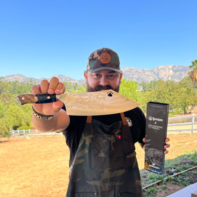 FoodWithBearHands Nomad San Mai Cleaver