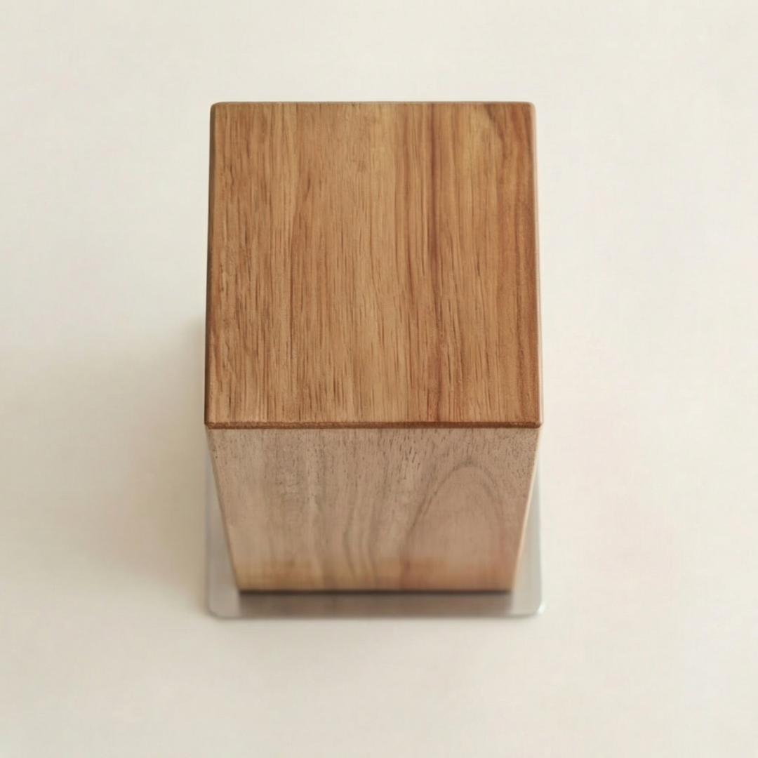 Acacia Wood Spinning Block