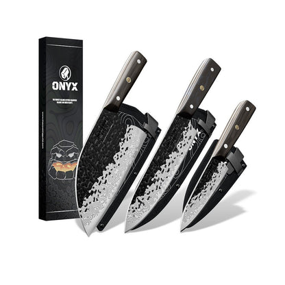ONYX II Damascus Steel All Star Bundle - TheCookingGuild