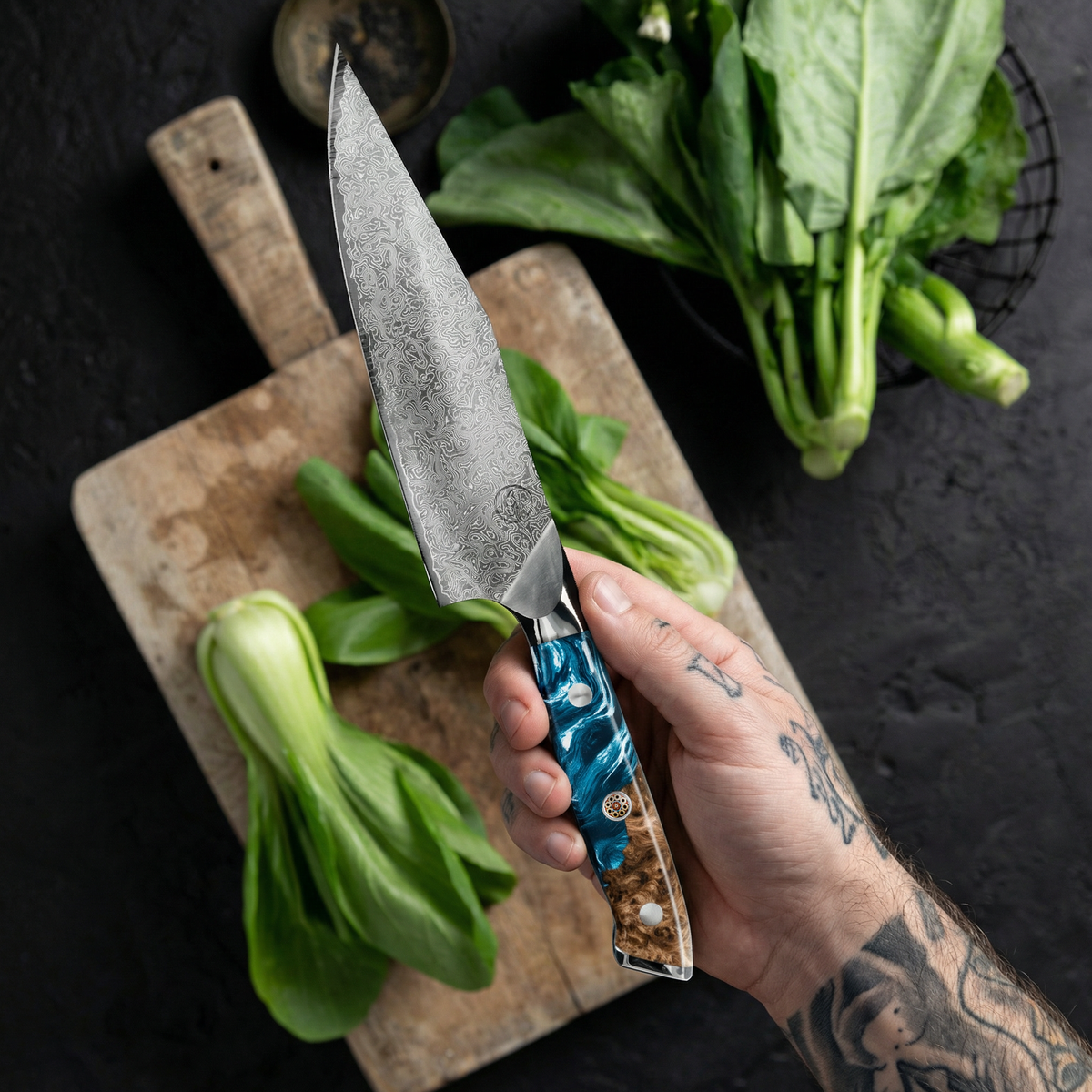 Nomad Damascus Basecamp Full Set