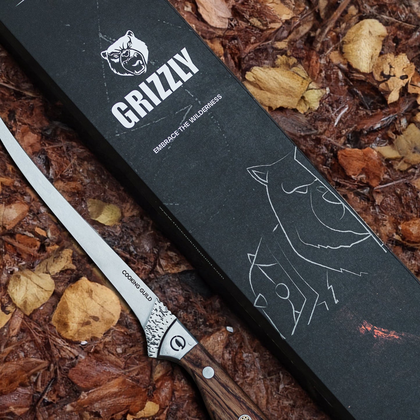 7" Grizzly Fillet | Forged Japanese San Mai