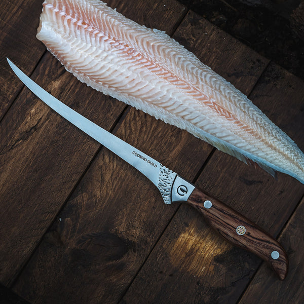7" Grizzly Fillet | Forged Japanese San Mai Steel - TheCookingGuild
