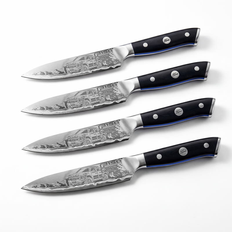 5" Ford 50th Anniversary F-150 Steak Knife Set